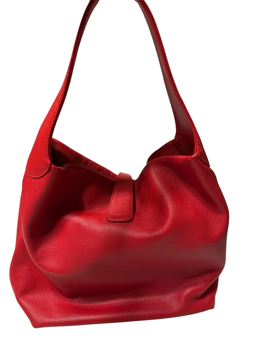 Dooney & Bourke Red Leather Hobo Bag